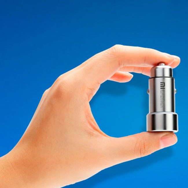 Зарядно устройство Xiaomi Mi Car Charger Dual USB Silver