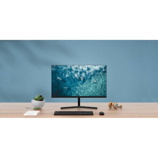 Монитор Xiaomi Mi Desktop Monitor 1C (BHR4510GL), 23.8" (60.45 cm) IPS панел, Full HD, 6ms, 1000:1, 250cd/m2, HDMI,
