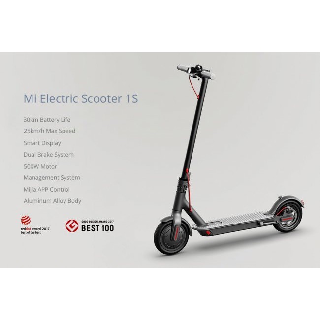 Електрически скутер Xiaomi Mi Electric Scooter 1S
