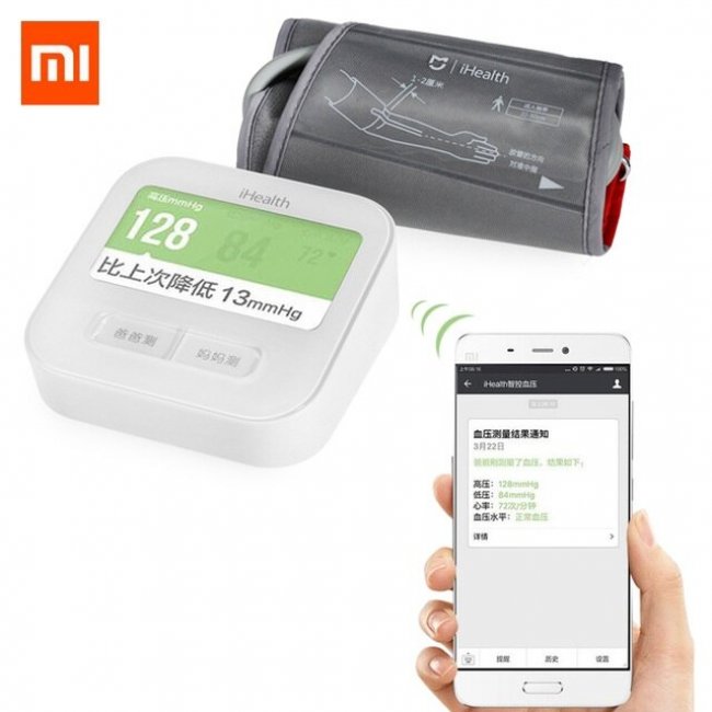 Апарат за кръвно Xiaomi Mi iHealth Blood Pressure Monitor 2