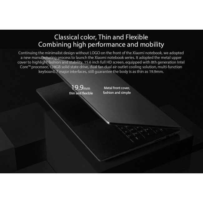 Лаптоп Xiaomi Mi Notebook Ruby Intel i5-8250U - Лаптоп