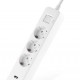 Смарт контакт, разклонител Xiaomi Mi Power Strip + 3 USB Charger Разклонител