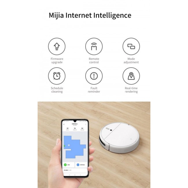 Прахосмукачка робот Xiaomi Mi Robot Vacuum Mop 1C (SKV4093GL)