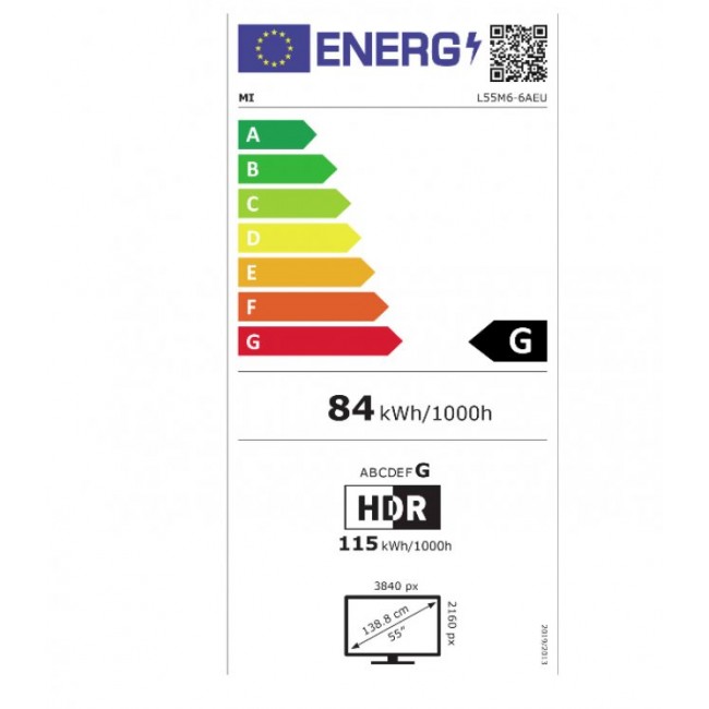 Телевизор Xiaomi Mi TV P1 55" 4K