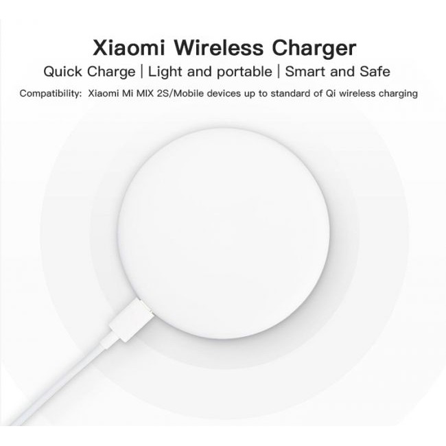 Зарядно устройство Xiaomi Mi Wireless Charger