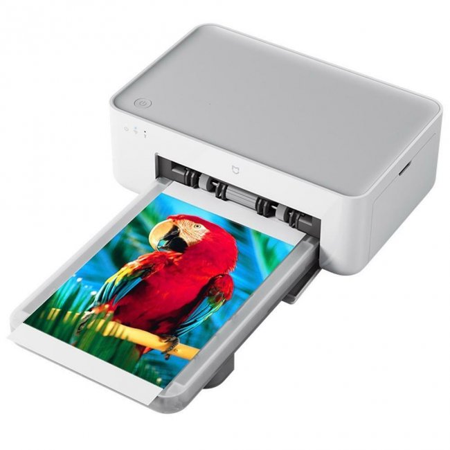 Мини принтер за мобилен телефон Xiaomi Mijia Photo Printer ZPDYJ01HT White - Фотопринтер   и Консуматив