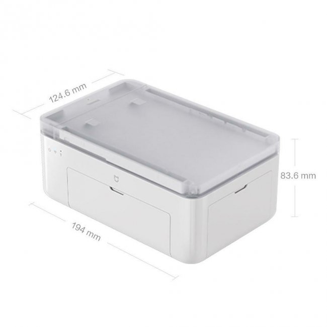 Мини принтер за мобилен телефон Xiaomi Mijia Photo Printer ZPDYJ01HT White - Фотопринтер   и Консуматив