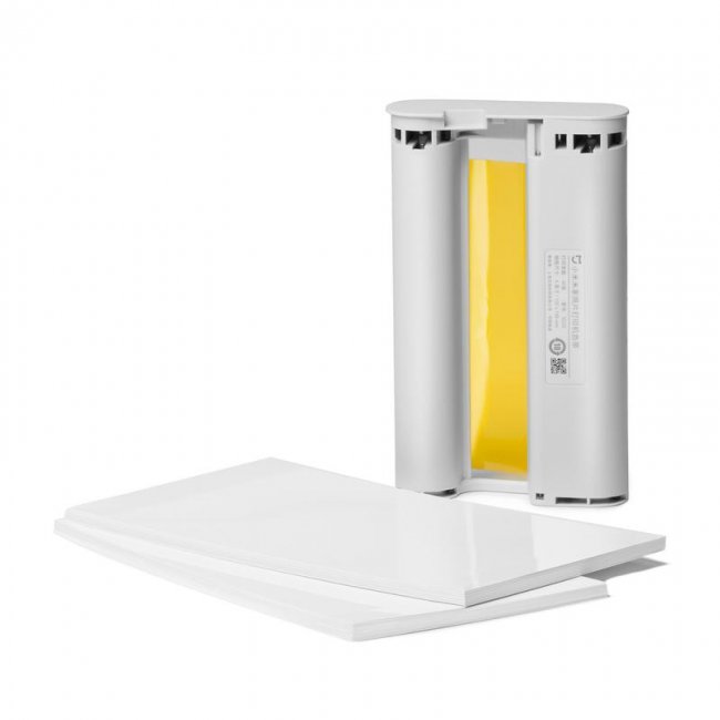 Мини принтер за мобилен телефон Xiaomi Mijia  Wireless Photo Printer Ink and Paper