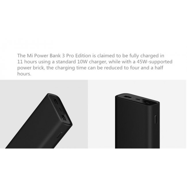 Външна Батерия POWER BANK Xiaomi Power Bank 3 Pro 20000 mAh VXN4254GL