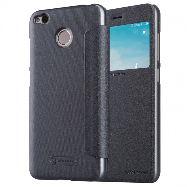 Калъф за мобилен телефон Xiaomi Redmi 4x Case Cover NILLKIN Sparkle PU Leather Flip Cover view Window for Xiaomi Redmi 4x Case Cover