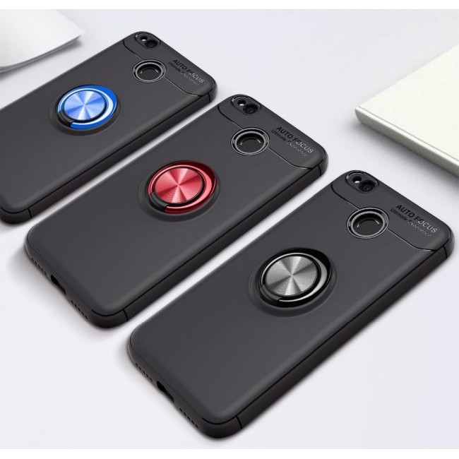 Калъф за мобилен телефон Xiaomi Redmi 4X с пръстен и вградена плоча за магнитна стойка 360°