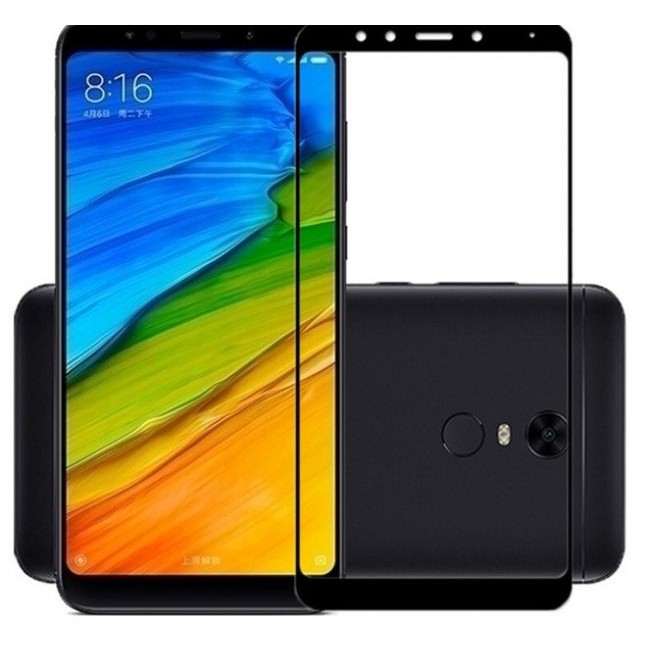Стъклен Протектор за мобилен телефон Xiaomi Redmi 5 Full glass protector- пълно покритие