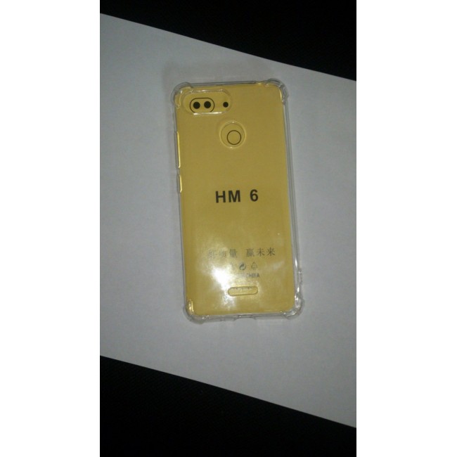 Калъф за мобилен телефон Xiaomi Redmi 6 Invisible Cover - прозрачен гръб