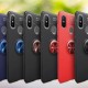 Калъф за мобилен телефон Xiaomi Redmi 7 с пръстен и вградена плоча за магнитна стойка 360°