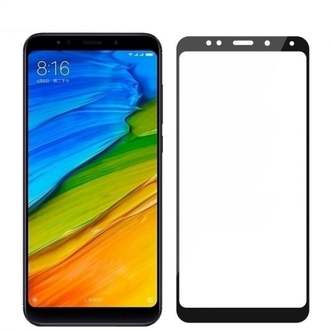 Стъклен Протектор за мобилен телефон Xiaomi Redmi Note 5A/Prime Стъклен протектор с пълно покритие