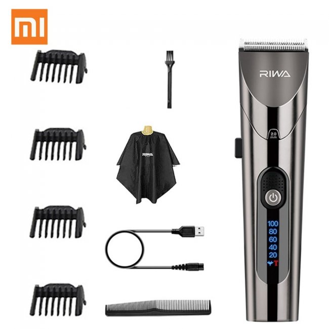 Машинка за подстригване Xiaomi RIWA RE-6305 Washable Rechargeable Hair Clipper