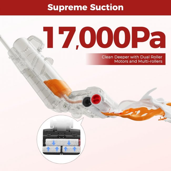 Вертикална прахосмукачка Xiaomi Roborock Dyad Pro Combo 5-in-1 Cordless Vacuum Cleaner