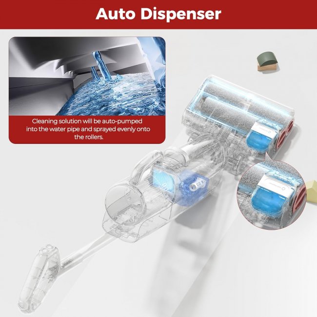 Вертикална прахосмукачка Xiaomi Roborock Dyad Pro Combo 5-in-1 Cordless Vacuum Cleaner