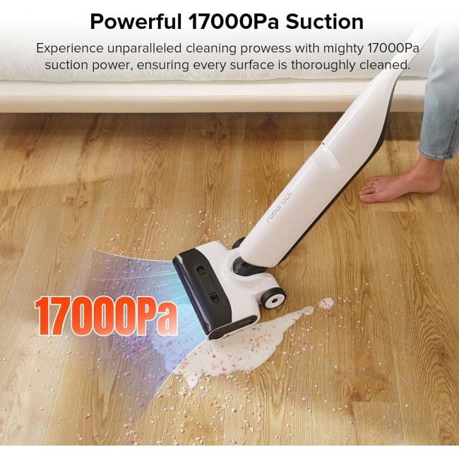Вертикална прахосмукачка Xiaomi Roborock Dyad Vertical Flexi Lite Cordless Vacuum Cleaner
