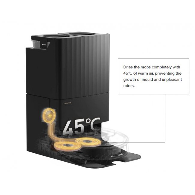 Прахосмукачка робот Xiaomi Roborock Q Revo - ЧЕРЕН -- BLACK