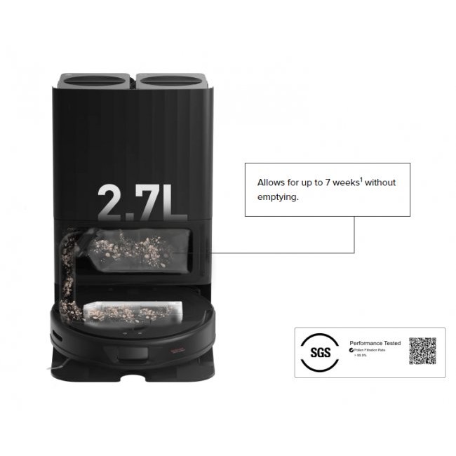 Прахосмукачка робот Xiaomi Roborock Q Revo - ЧЕРЕН -- BLACK