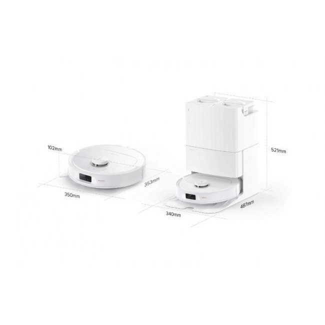 Прахосмукачка робот Roborock Q Revo MaxV - БЯЛ -- WHITE