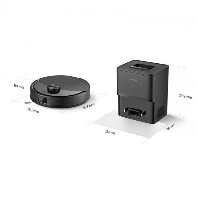 Прахосмукачка робот Roborock Q10 PF+ - ЧЕРНА -- BLACK