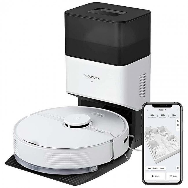 Прахосмукачка робот Xiaomi Roborock Q7 + Plus - WHITE