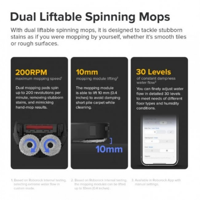 Прахосмукачка робот Roborock QR 798 Robot Vacuum Cleaner - ЧЕРНА -- BLACK