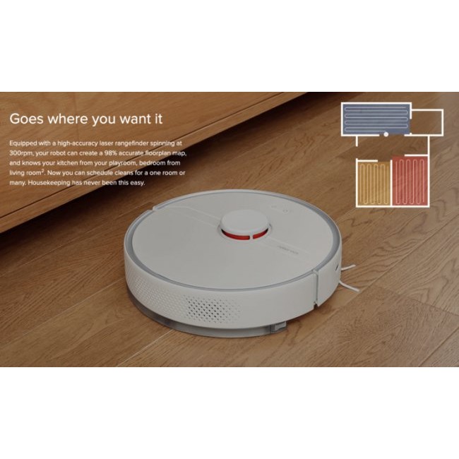 Прахосмукачка робот Xiaomi Roborock S6 Pure