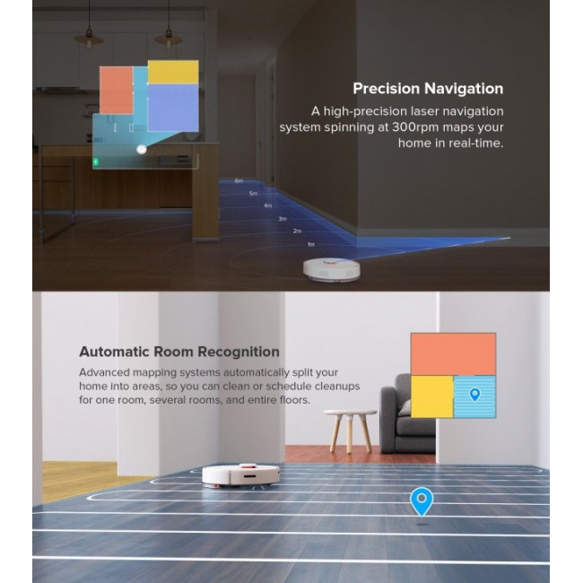 Прахосмукачка робот Xiaomi Roborock S6 Pure