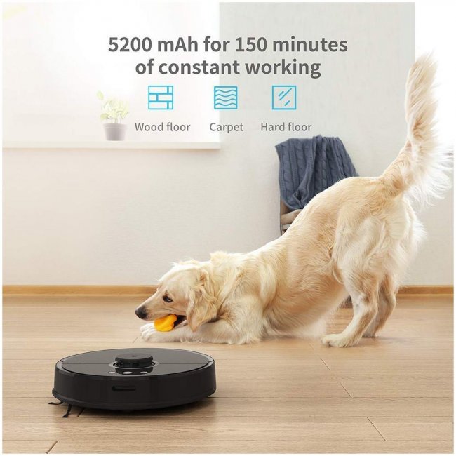 Прахосмукачка робот Xiaomi Roborock S6 Robot 3