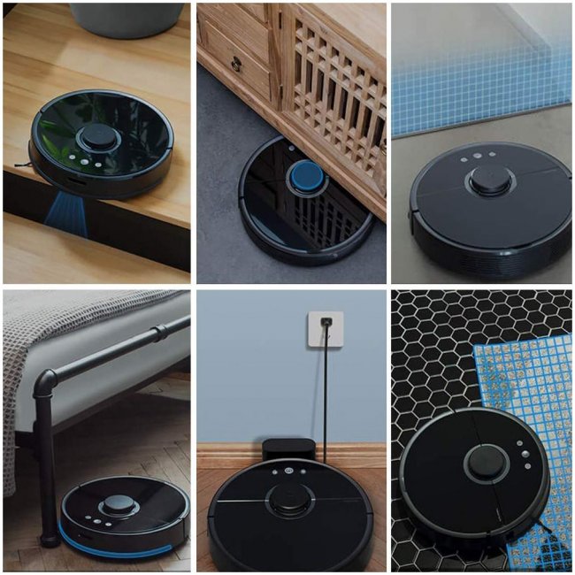Прахосмукачка робот Xiaomi Roborock S6 Robot 3