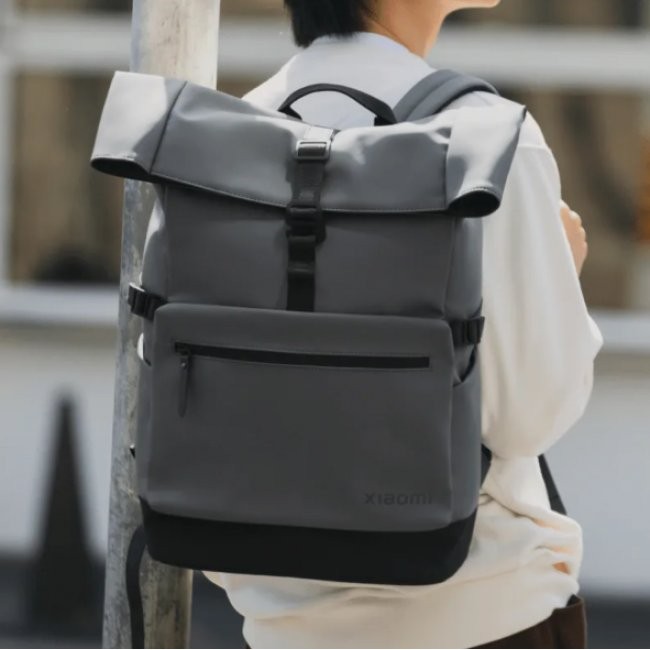 Раница и чанта за лаптоп Xiaomi Roll Top Casual Backpack