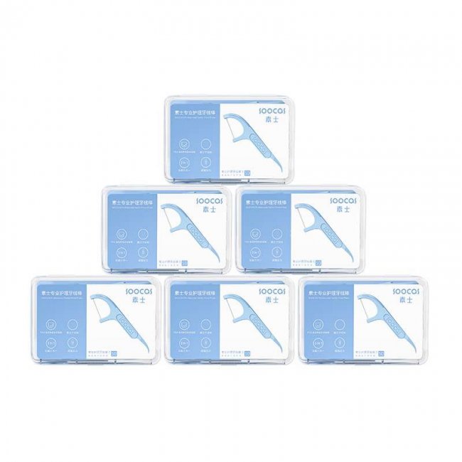 Конец за зъби Xiaomi Soocas Dental floss stick D1 - 1 кутия 50бр.