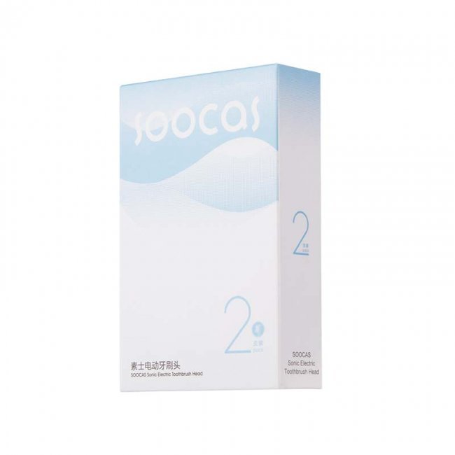 Електрическа четки за зъби Xiaomi Soocas General Brush Head X5/X3/X3U/X3 Pro/V1 Резервни глави (2бр.)