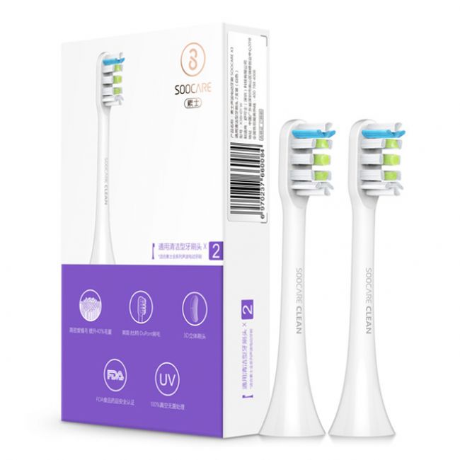 Електрическа четки за зъби Xiaomi SOOCAS X1/X3 Toothbrush глава (2 бр)