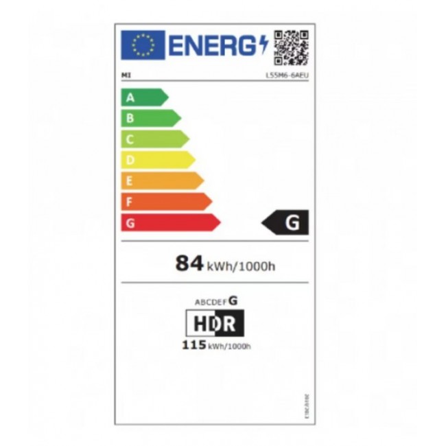 Телевизор Xiaomi TV P1E 65", 4K Ultra HD, LED, Android Smart TV