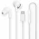 Слушалки Xiaomi Type C Earphones Слушалки - БЯЛ -- WHITE