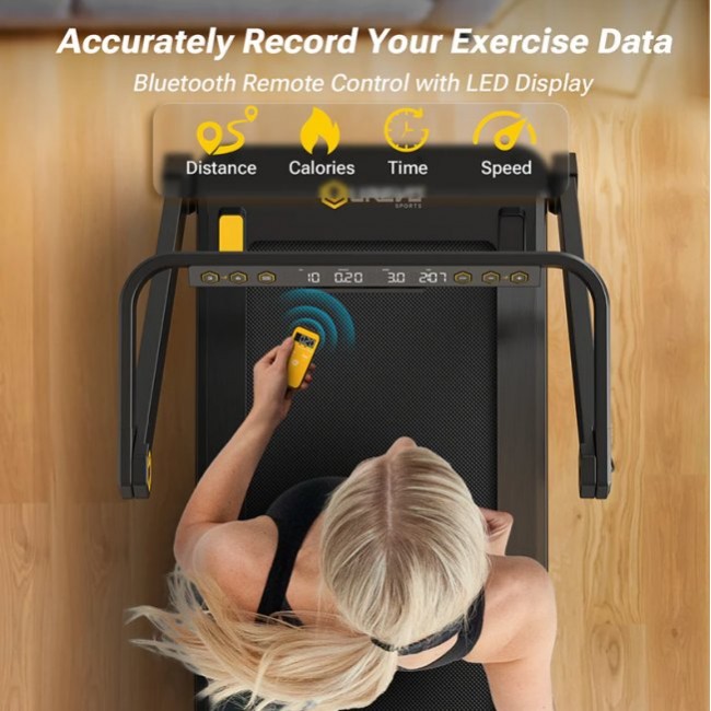 Бягаща фитнес пътека UREVO 3 in 1 Treadmill