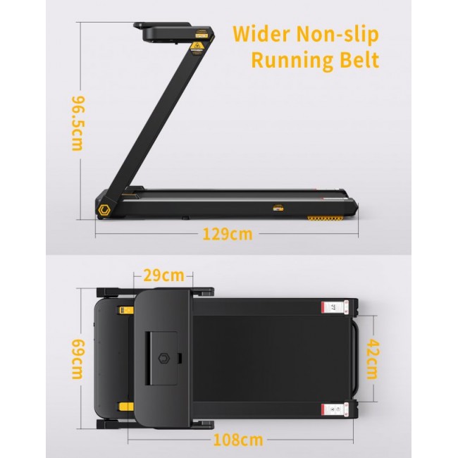 Бягаща фитнес пътека UREVO 3 in 1 Treadmill