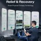 Масажор UREVO Care Wireless Recovery Massager - ТЪМНОСИН
