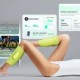 Масажор UREVO Care Wireless Relax Massager - ЗЕЛЕН