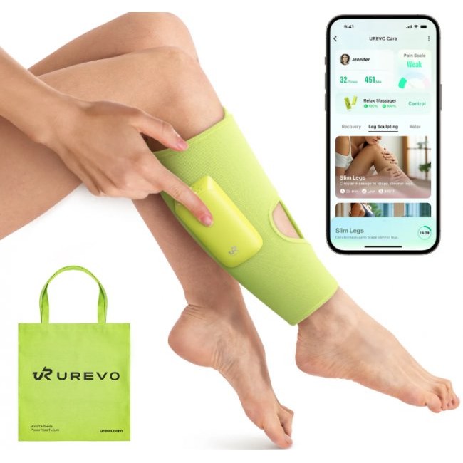 Масажор UREVO Care Wireless Relax Massager - ЗЕЛЕН