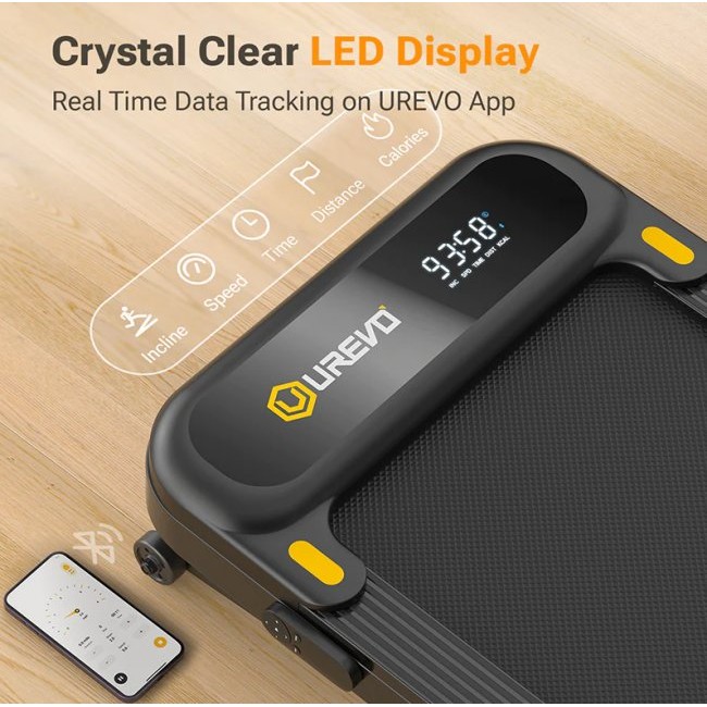 Бягаща фитнес пътека UREVO Spacewalk 3S AUTO Treadmill
