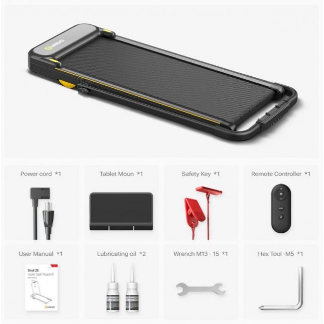 Бягаща фитнес пътека UREVO Strol 2E Treadmill 2-in-1