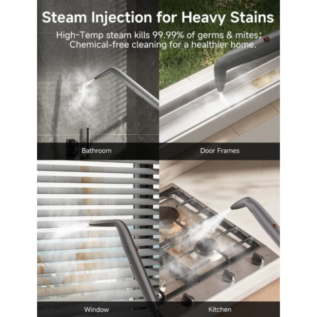 Парочистачка Xiaomi Uwant B400 Steam and Hot Water System Carpet Cleaner