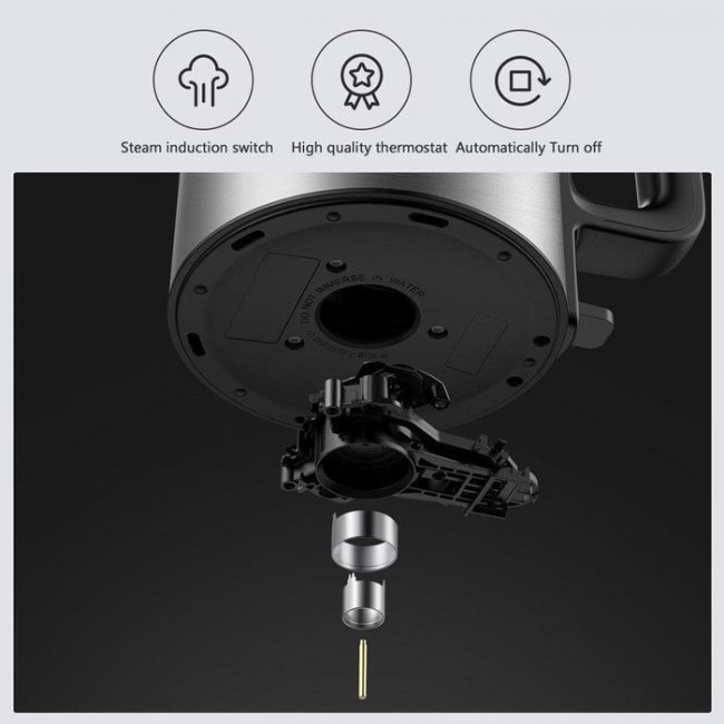 Електрическа кана Xiaomi Viomi V-MK151B Electric Kettle 1,5L 1800W - INOX