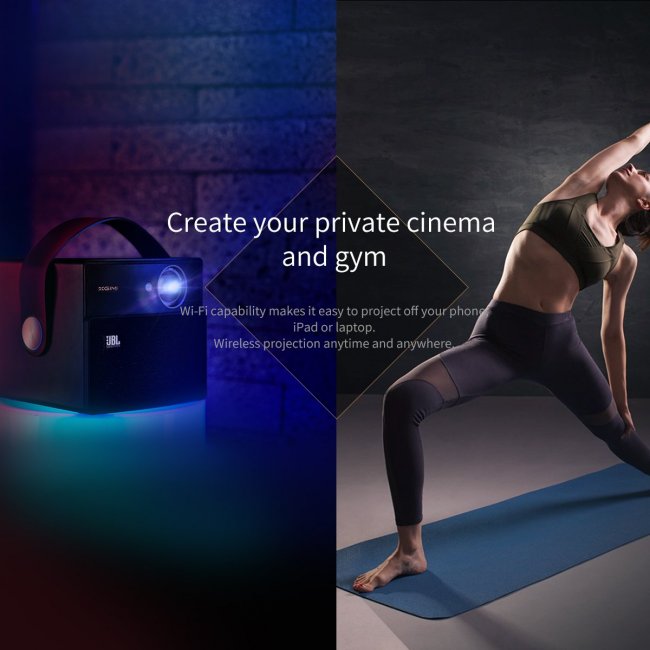 Проектор Xiaomi XGIMI CC Dark Knight, Smart Wi-Fi Mini Projector - Мини проектор