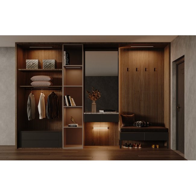 LED осветително тяло Xiaomi Yeelight Closet Light 60cm - ЧЕРЕН -- BLACK